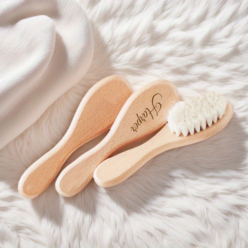 Personalized Baby Hairbrush - Custom Engraved Keepsake Gift