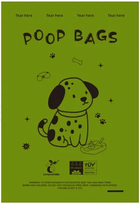 Compostable Dog Poop Bags - Leakproof & Eco-Friendly