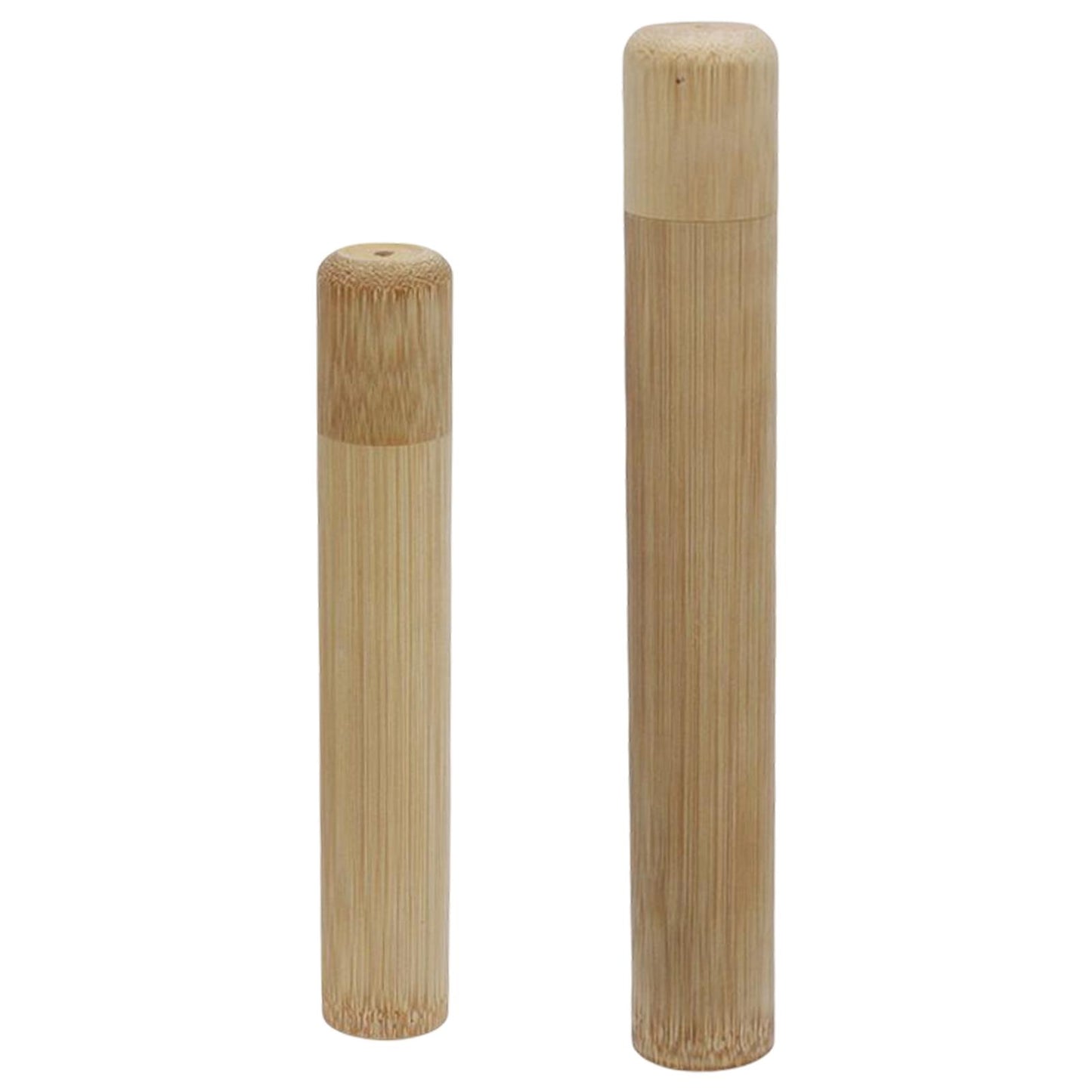 Bamboo Toothbrush Case: Eco Travel Holder & Storage Tube