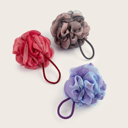 Loofah Sponge: Exfoliating Bath Sponge - Soft Mesh Shower Puff Scrubber