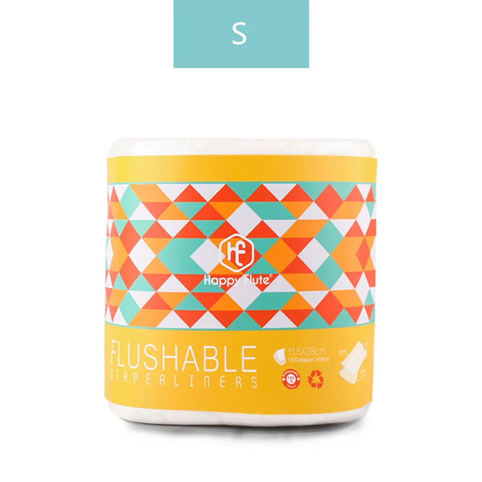Bamboo Baby Wipes - Biodegradable & Flushable Liners
