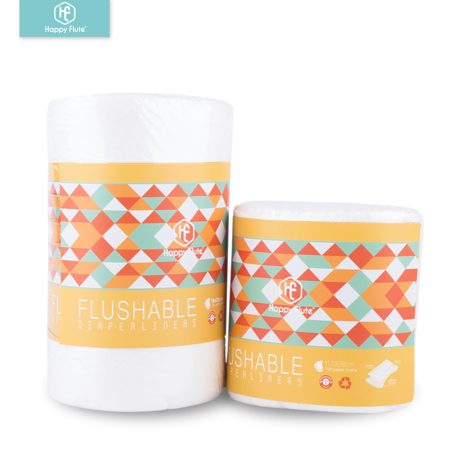 Bamboo Baby Wipes - Biodegradable & Flushable Liners