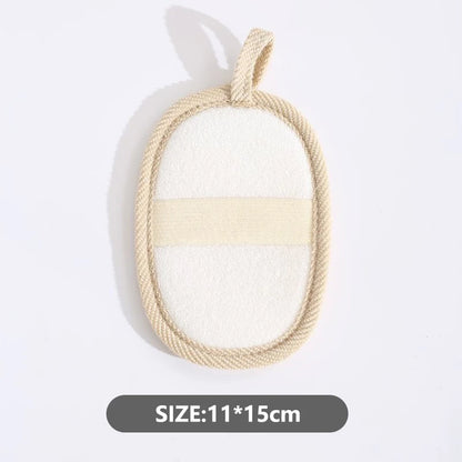 Natural Loofah Sponge - Soft Exfoliating Bath Brush