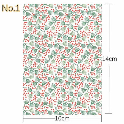 Transfer Paper for Polymer Clay - Forest Floral Design