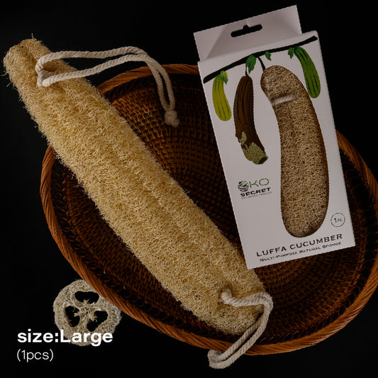 Natural Loofah Sponge Set - Eco Dish & Pot Scrubber