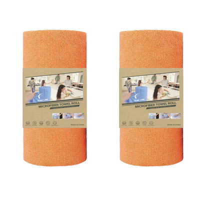 Kitchen Dish Towels: 4M Reusable Dish Cloth Roll - Washable Cleaning Wipes