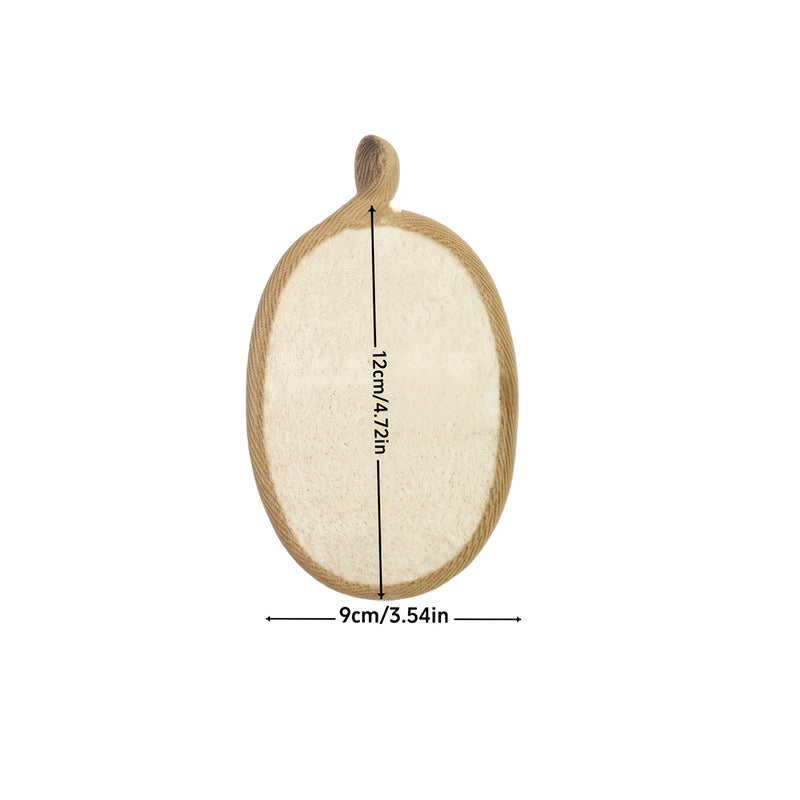 Natural Loofah Exfoliating Sponge - Soft Shower Scrubber