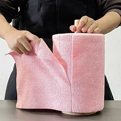 Cleaning Wipes: Microfiber Reusable Kitchen Cloth Roll