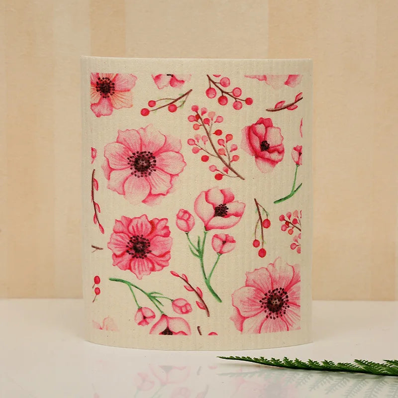 Swedish Dishcloths: Reusable Cactus & Floral Washcloths