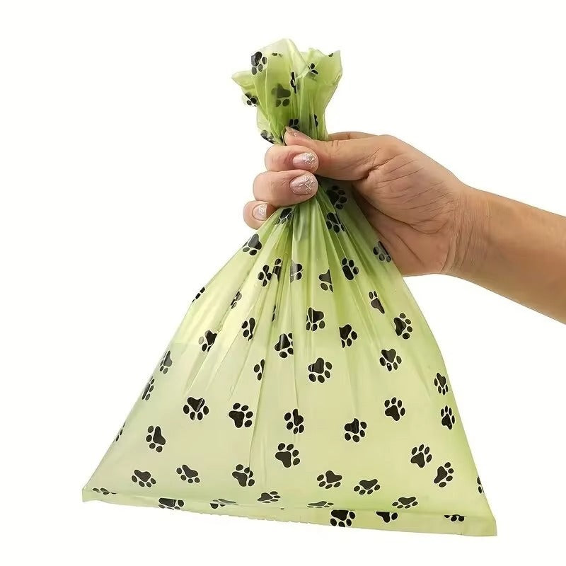 Biodegradable Dog Poop/Garbage Bags - Leak Proof with Dispenser