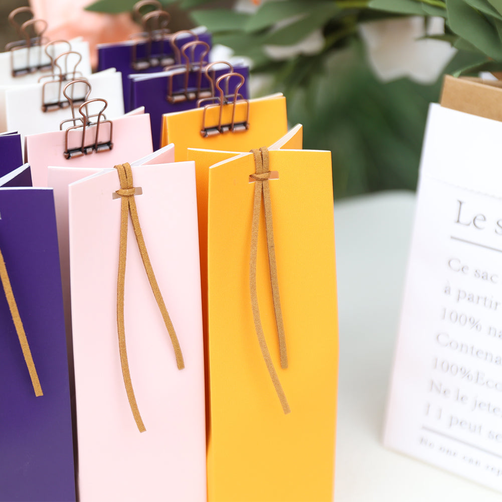 Paper Bags: 25PCS Wedding Favor Bags - Mini Gift Paper Boxes
