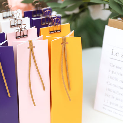 Paper Bags: 25PCS Wedding Favor Bags - Mini Gift Paper Boxes