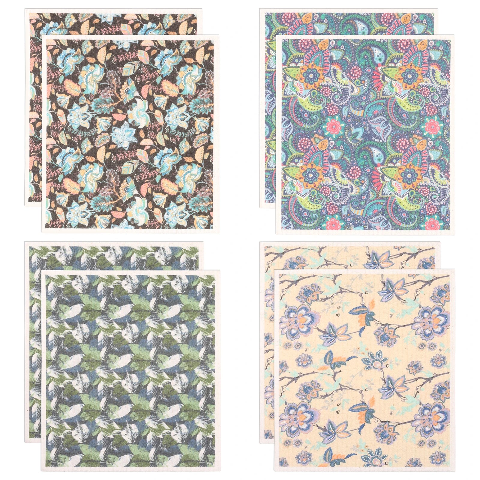 Floral 8pcs