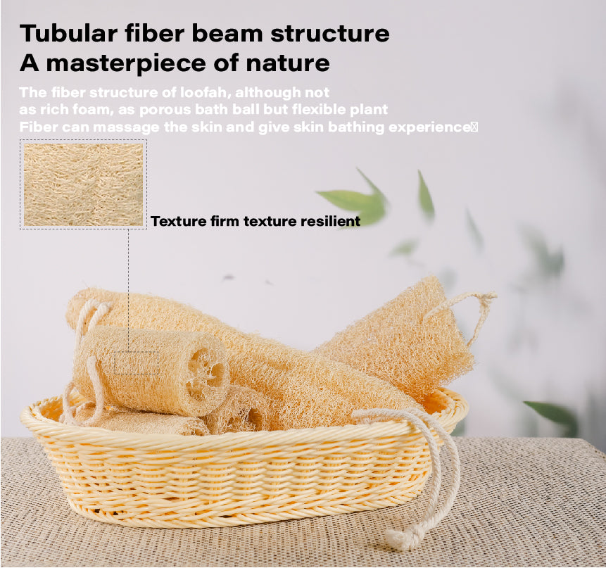 Natural Loofah Sponge Set - Eco Dish & Pot Scrubber