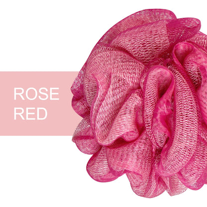 Loofah Sponge: Exfoliating Bath Sponge - Soft Mesh Shower Puff Scrubber