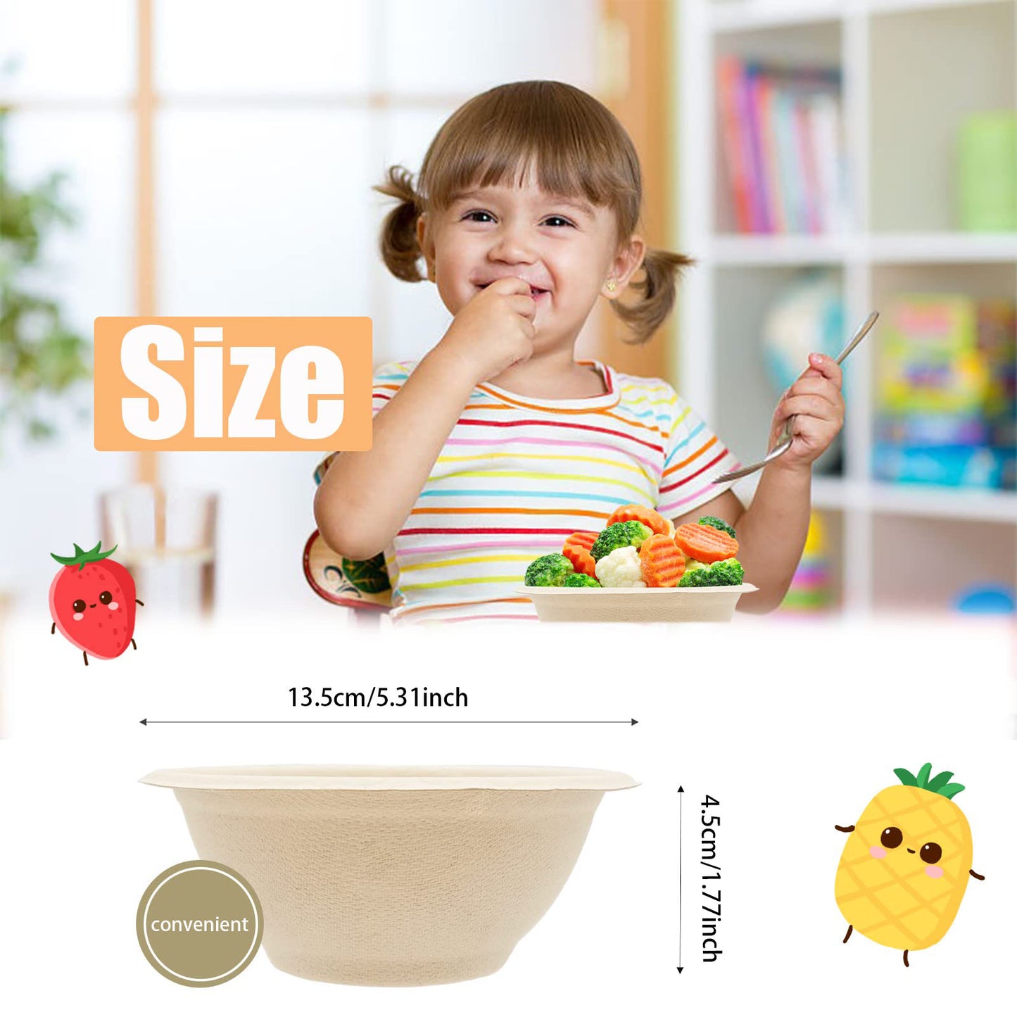 Eco-Friendly Paper Plates - Organic Disposable Partyware