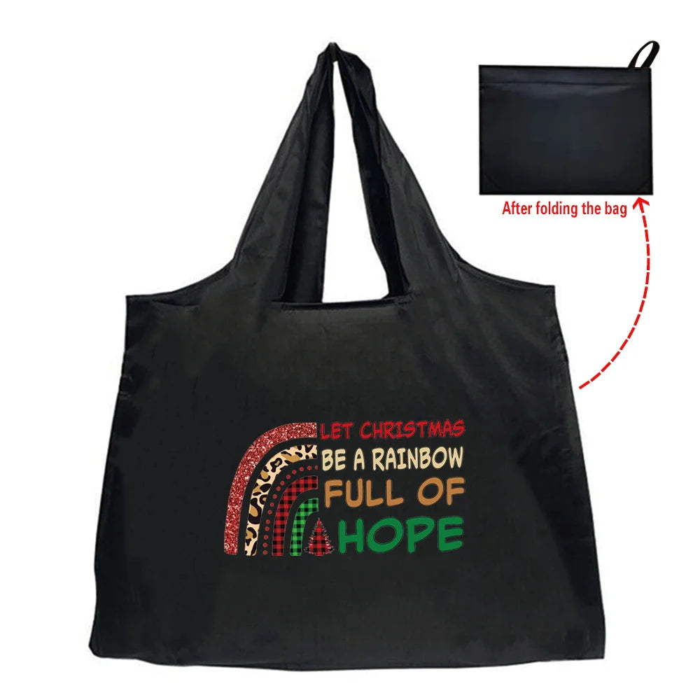 Eco-Friendly Tote Bag: Reusable Folding Shopping Handbag