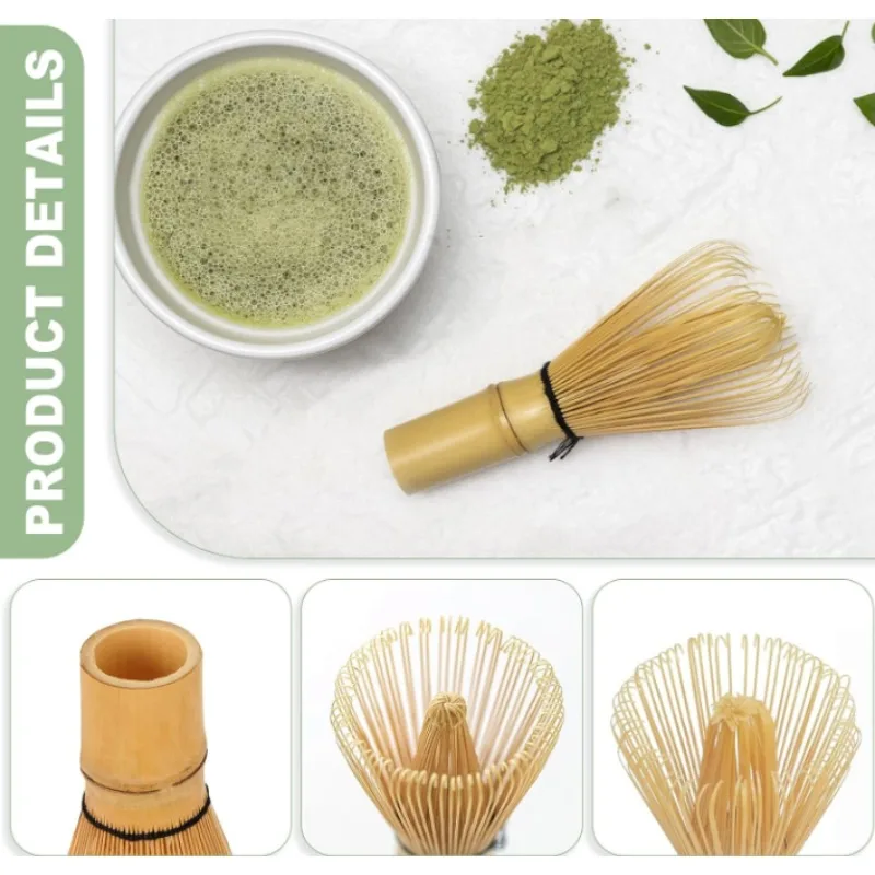 Bamboo Matcha Whisk: Matcha Whisk - Handcrafted Bamboo Chasen for Authentic Tea