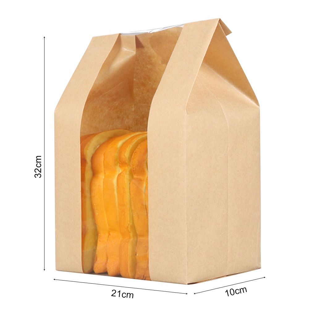 Paper Bread Bags 13.7x8.2x3.9 Inch for Homemade Sourdough
