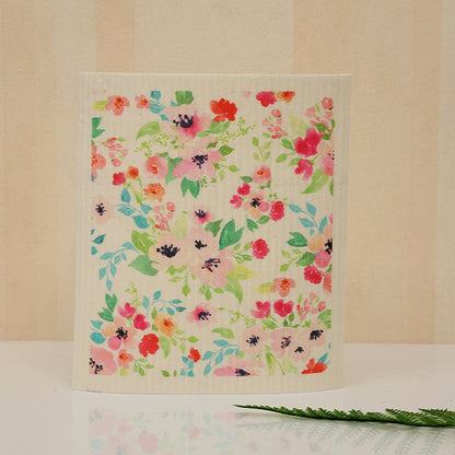 Swedish Dishcloths: Reusable Cactus & Floral Washcloths