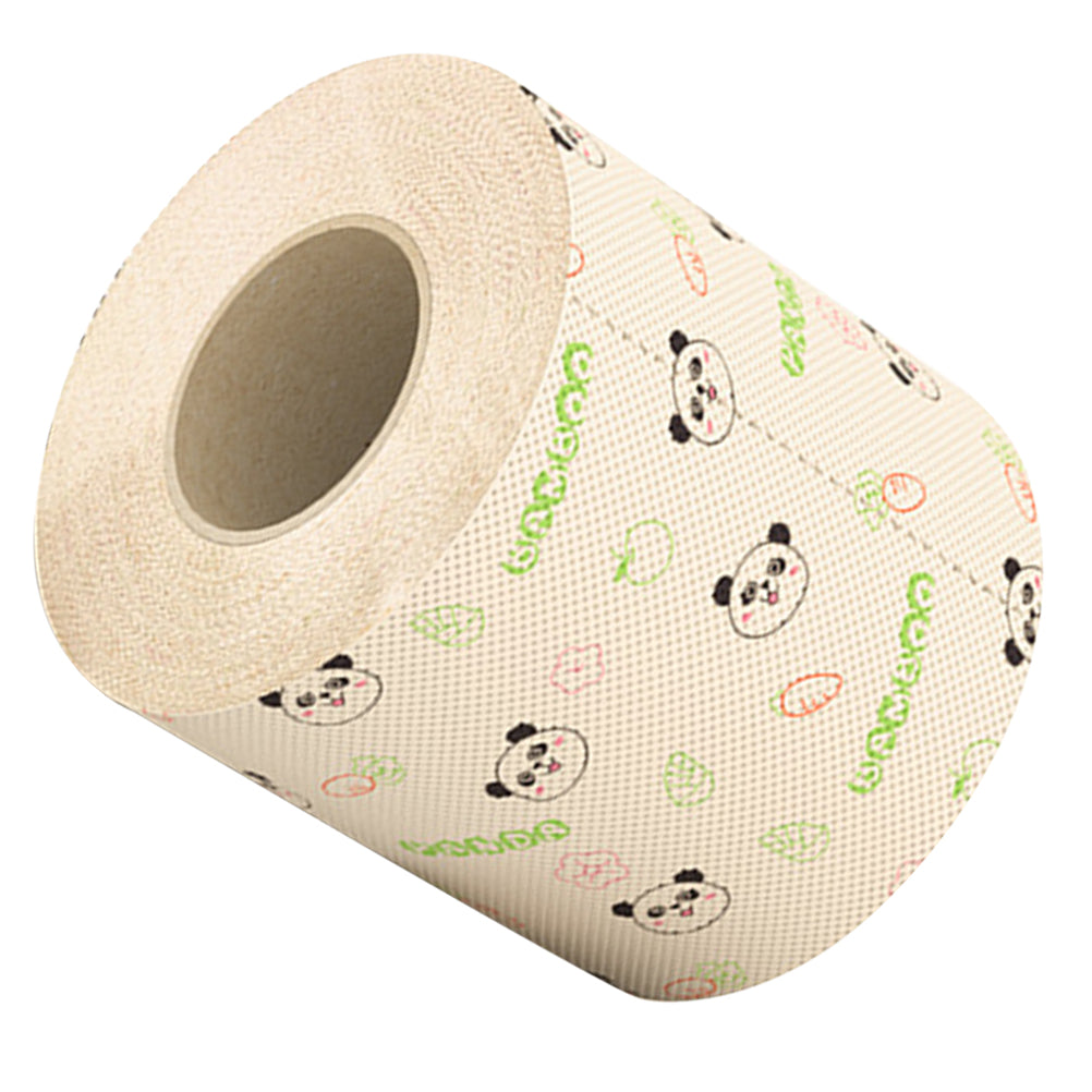 Bamboo Toilet Paper 36Pcs - Vivid Panda Design, Soft & Eco-Friendly