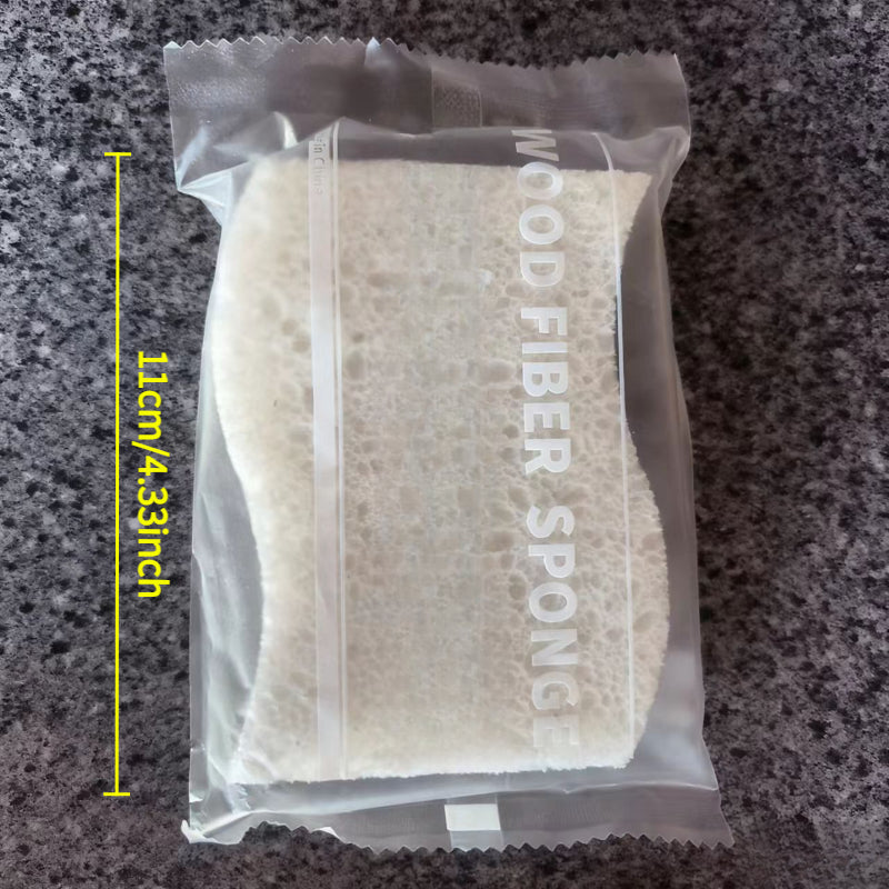 Kitchen Dish Brush & Coconut Fiber Sponge - Strong Oil Removal