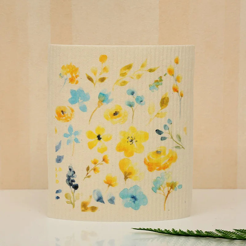 Swedish Dishcloths: Reusable Cactus & Floral Washcloths