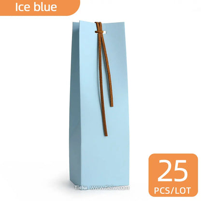 Paper Bags: 25PCS Wedding Favor Bags - Mini Gift Paper Boxes