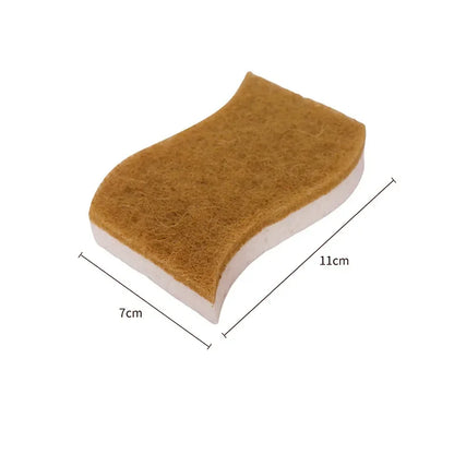 Natural Cellulose Kitchen Sponge & Coconut Scrubber Pack
