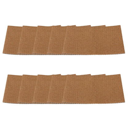 Paper Cup Insulation: Heat Insulation Cup Sleeves - 50 Pcs Corrugated Coffee Protectors