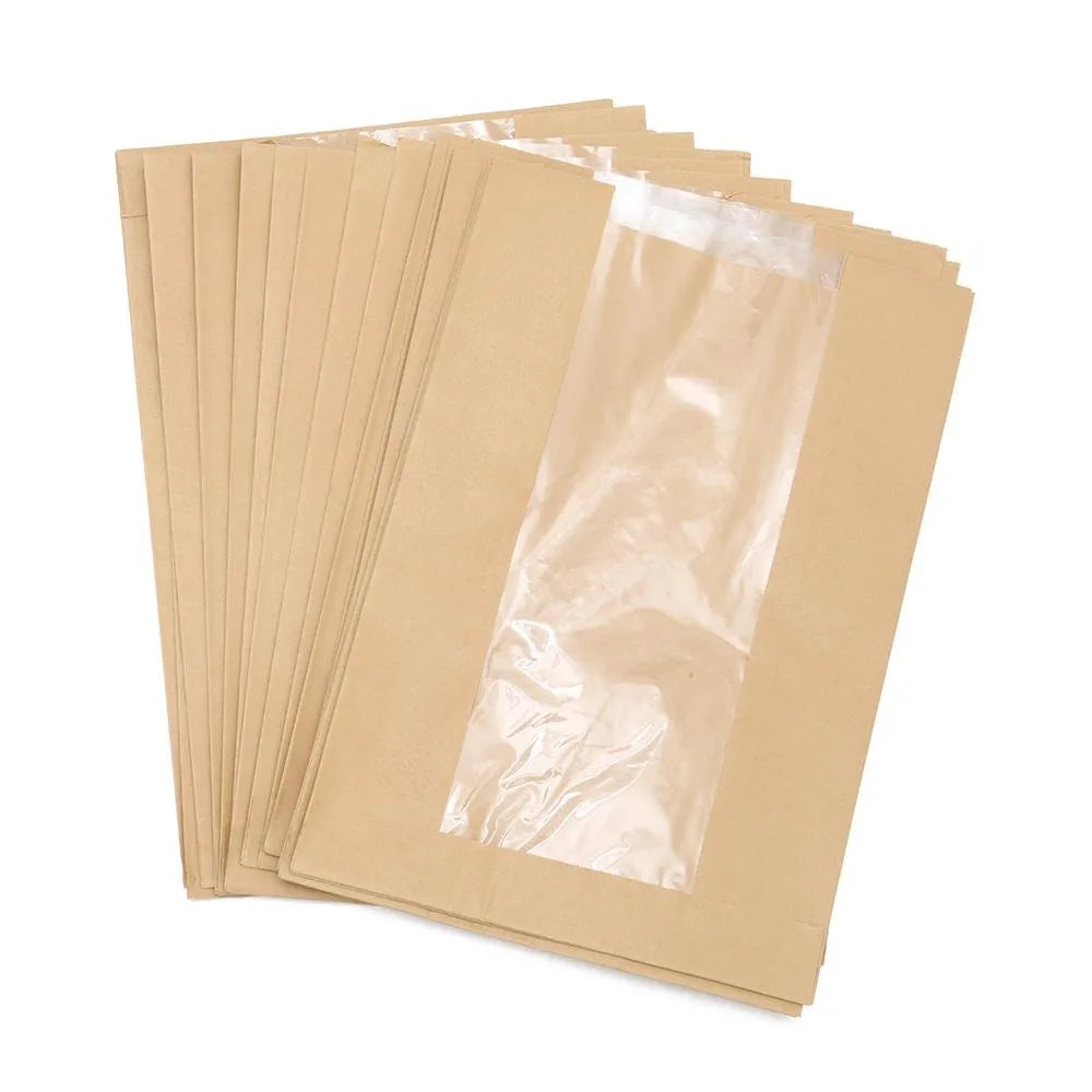 Paper Bread Bags 13.7x8.2x3.9 Inch for Homemade Sourdough