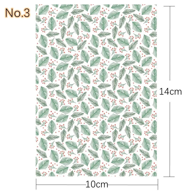 Transfer Paper for Polymer Clay - Forest Floral Design