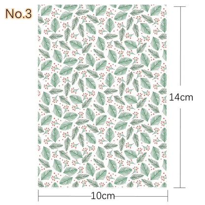 Transfer Paper for Polymer Clay - Forest Floral Design