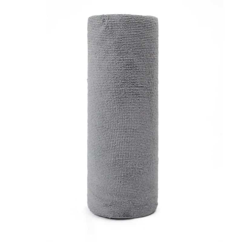 1pc Reusable Cleaning Wipe Household Kitchen Cloth Microfiber Towel Rolls Dish Rags Wash Paper Towel Replacement 1 Roll of 20 Sh