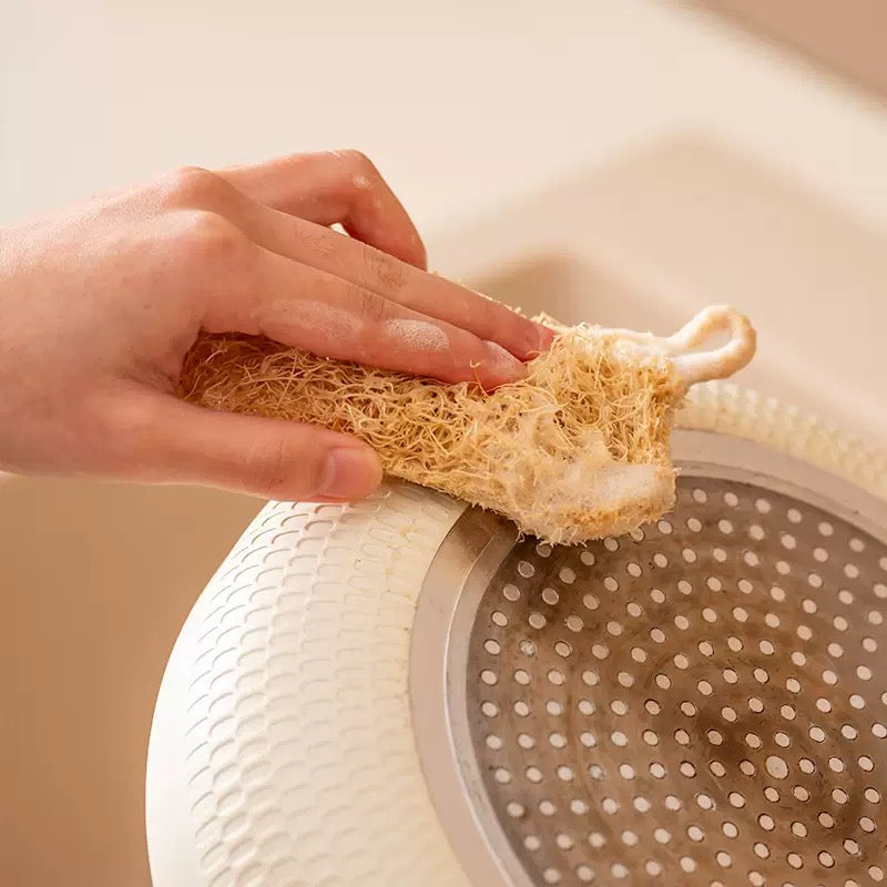 Loofah Sponge - Biodegradable Kitchen Cleaner