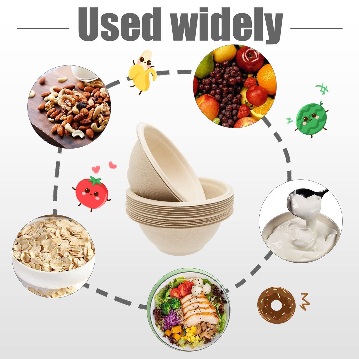 Eco-Friendly Paper Plates - Organic Disposable Partyware