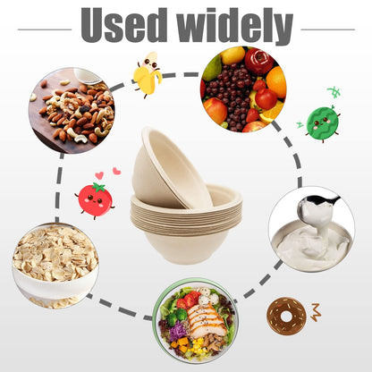 Eco-Friendly Paper Plates - Organic Disposable Partyware