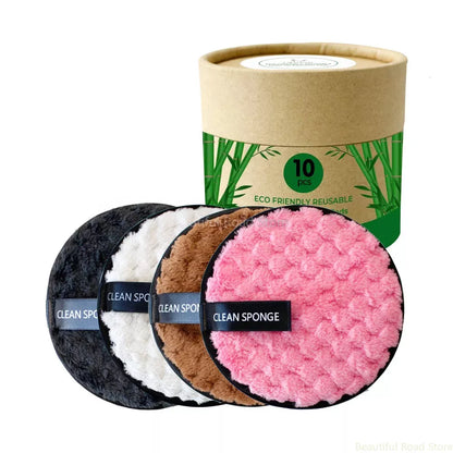 Makeup Remover Pads - Reusable Cotton & Eco-Friendly Cleansing