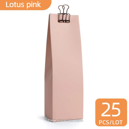 Paper Bags: 25PCS Wedding Favor Bags - Mini Gift Paper Boxes