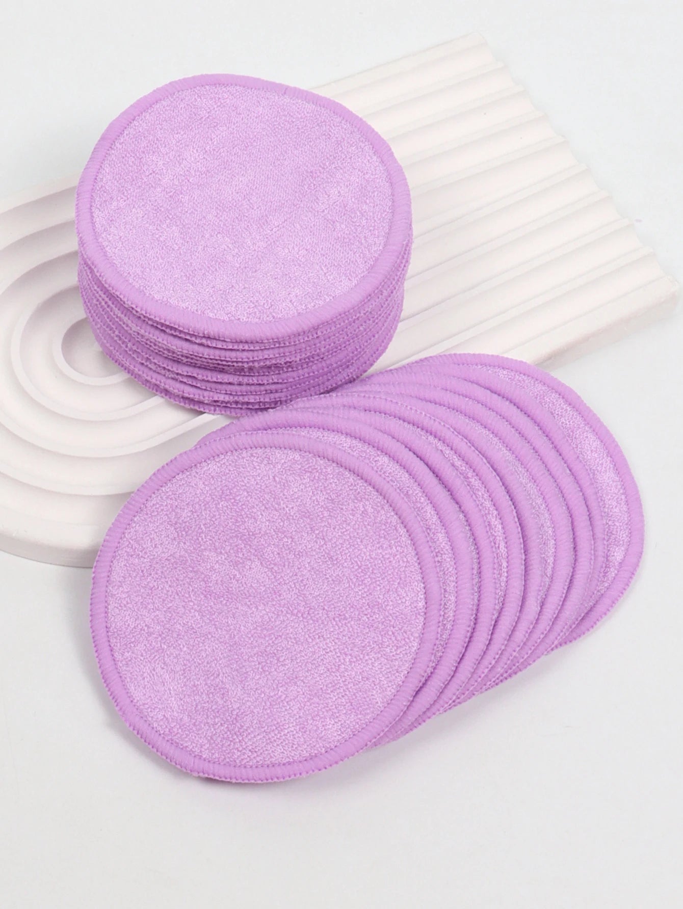 Eco-Friendly Makeup Remover Pads - Reusable & Washable Set