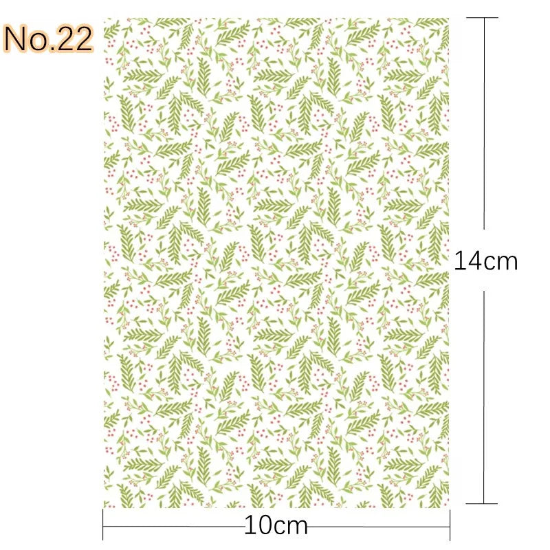 Transfer Paper for Polymer Clay - Forest Floral Design