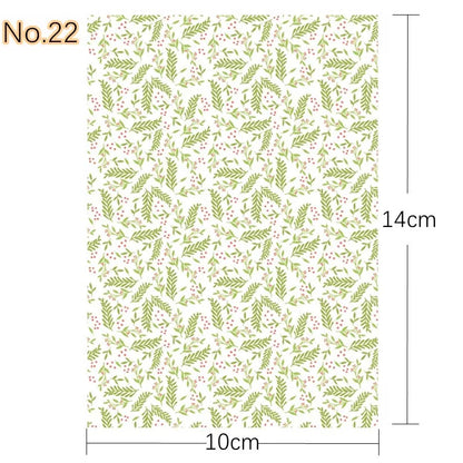 Transfer Paper for Polymer Clay - Forest Floral Design