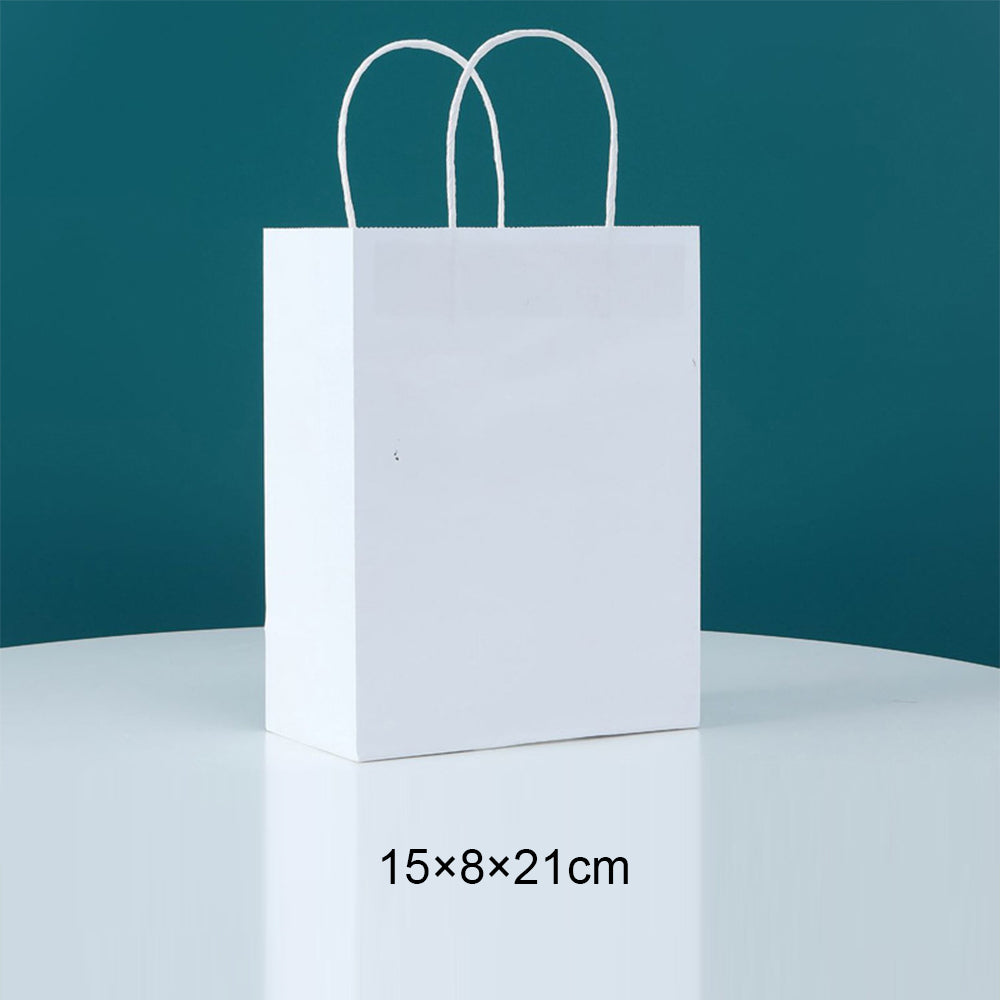 Paper Bags: Candy Colorful Kraft Paper Bags - 5/10/15/20/25pcs with Handles