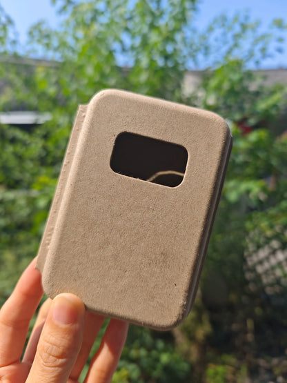 Pulp Box Originality Handmade Soap Packaging Box Open The Window Jewelry Box Biodegradable Environment protection Package Carton