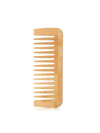 1pc Handmade Bamboo Anti-Static Combs Set, Natural Bamboo Comb for Women Men Hair, Beard Wood Combs For Teasing Strands