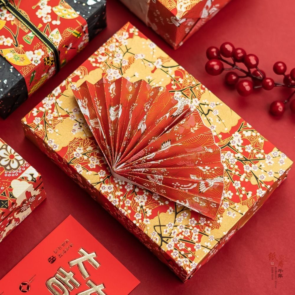 Gift Wrap: Origami Sakura Gift Wrap Paper - 42x58cm Japanese Craft