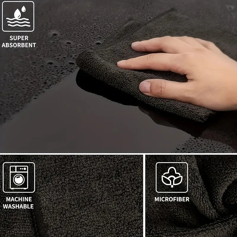 Machine Washable Microfiber Cloths 10Pcs, Home Cleaning Set, for Dusting Mopping, Eco-Friendly Choice