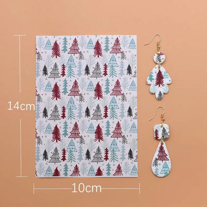 Transfer Paper for Polymer Clay - Forest Floral Design