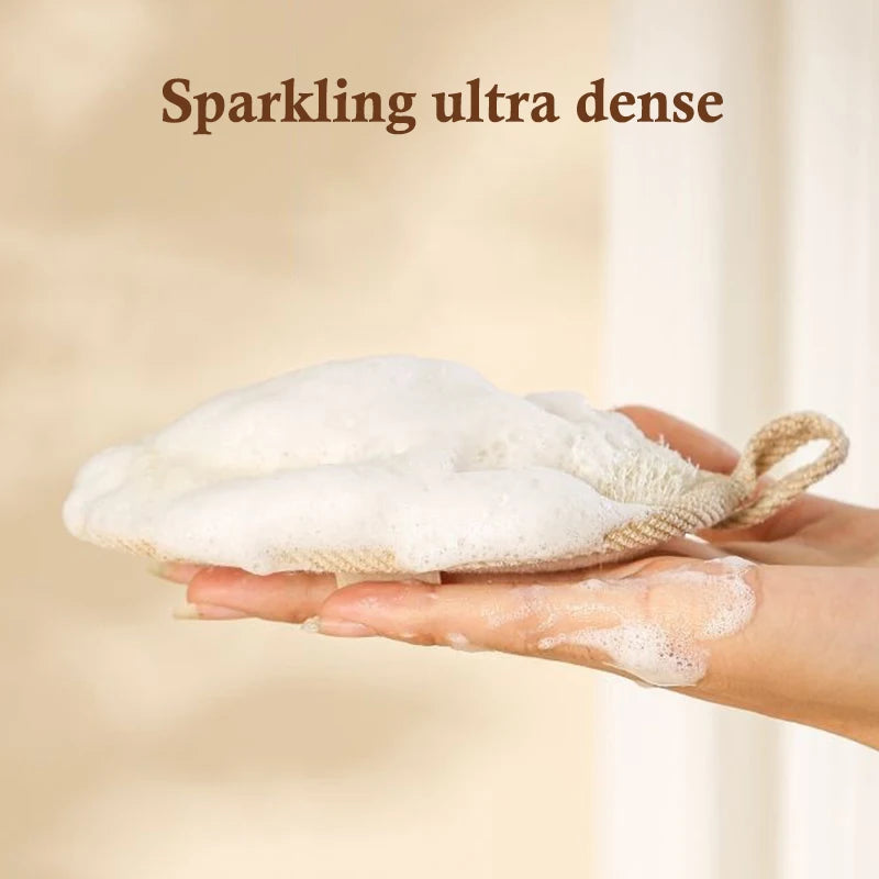 Natural Loofah Sponge - Soft Exfoliating Bath Brush