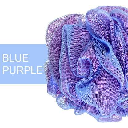 Loofah Sponge: Exfoliating Bath Sponge - Soft Mesh Shower Puff Scrubber